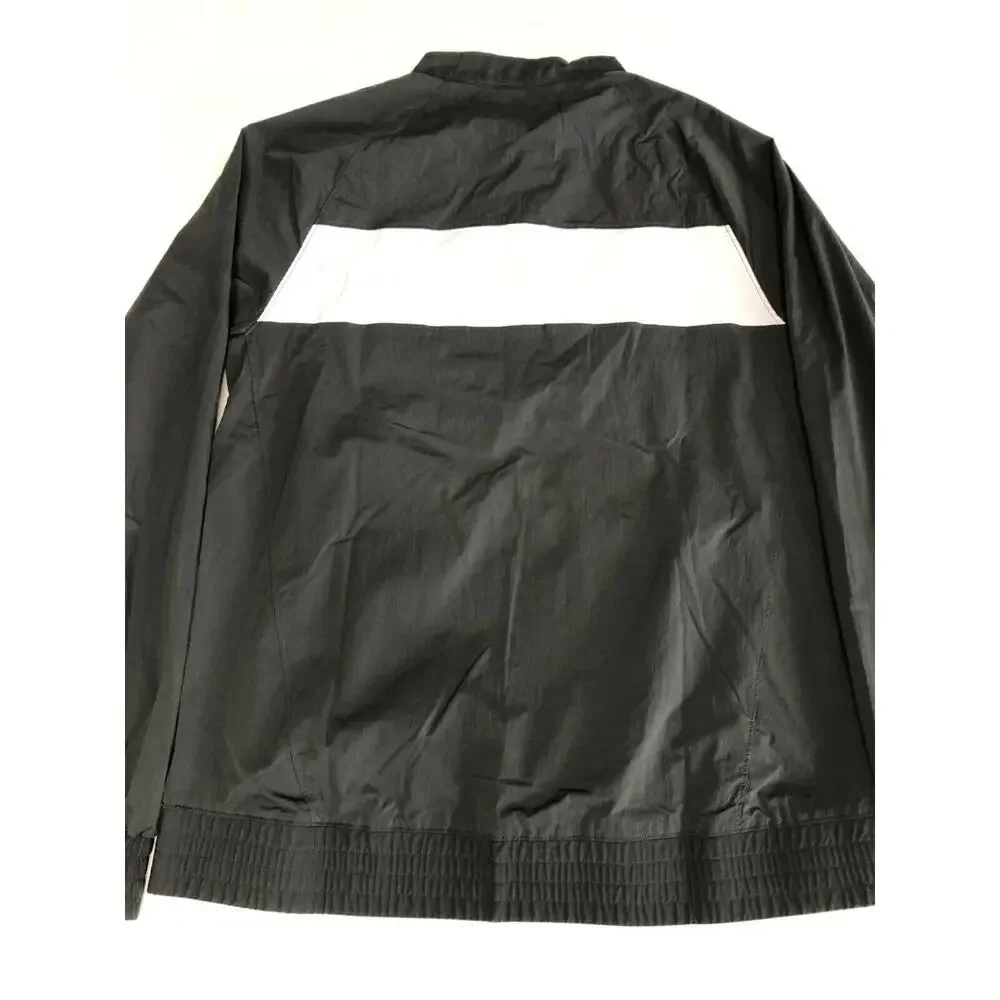 Nike Air Jordan Team Dri Fit Woven Windbreaker Grey Jacket CD2218-060 Size M